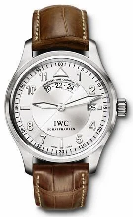 IWC Pilot's Watch Spitfire UTC Stainless Steel / Silver / Strap IW3251-07 (IW325107)